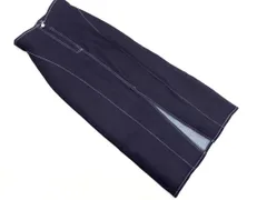 VIOLETTA ヴィオレッタ フロントスリット ストレッチ ロング デニムスカート sizeS/紺 ■■ レディースのサムネイル
