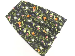 Unaca アナカ 花柄 ロング スカート size36/黒 ■■ レディースのサムネイル