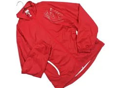 le coq sportif ルコックスポルティフ 裏地メッシュ ロゴ 刺 ジップアップ ジャケット sizeL/赤 ■◇ レディースのサムネイル