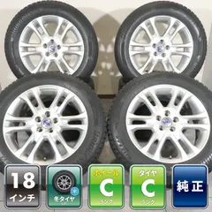 4本 VOLVO XC60 DB 純正 18インチ ホイール 7.5J +55 5H PCD 108