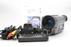 【動作確認済】SONY 高画質 Hi8 ビデオカメラ CCD-TR3000 一式 □【動作品】 ソニー SONY CCD-TR3000 Hi8 ビデオカメラ Handycam 22倍