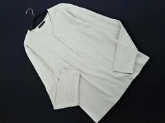 MEN'S MELROSE メンズメルローズ ヘンリーVネック カットソー size3/ベージュ ■◇ メンズのサムネイル