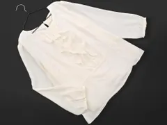 PARISSIMA YUKITORII パリシマ ユキトリイ フリル ブラウス シャツ size11/オフホワイト ■◇ レディースのサムネイル