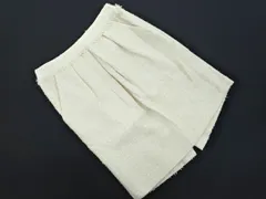 FRAGILE フラジール ツイード タック スカート size38/アイボリー ■◇ レディースのサムネイル