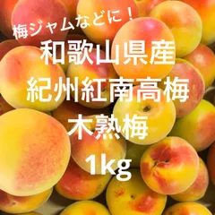 和歌山県産 紀州紅完熟南高梅 1kgのサムネイル