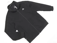 adidas アディダス トラック ジップアップ スタンドカラー ジャケット sizeM/黒 ■◇ メンズ