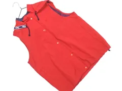 FILA フィラ 裏地メッシュ フード付き ベスト sizeM/赤 ■◇ レディースのサムネイル