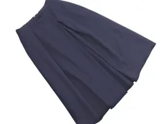 SOUP スープ タック ロング スカート size9/紺 ■■ レディースのサムネイル