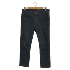 【中古】SAINT LAURENT D02 デニムパンツ サイズ29 ブラック ▲丈詰め サンローラン[92]のサムネイル