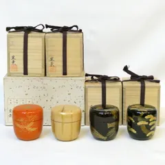 【宮田宗景　朱塗　六瓢蒔絵　中棗　茶道具　共箱】骨董　アンティーク　インテリア 2026年最新】宮田宗景の人気アイテム - メルカリ