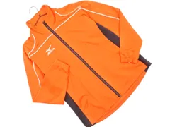 MIZUNO ミズノ 切替 トラック ジャケット sizeS/オレンジ ■◇ メンズのサムネイル