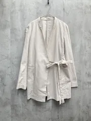 Droite lautreamont ドロワット ロートレアモン リネン混 ノーカラー ボタンレス ジャケット size2/ベージュ ■◇ レディースのサムネイル