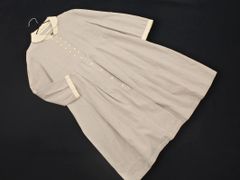 conges payes コンジェペイエ ストライプ シャツ ワンピース ベージュ ■◇ レディースのサムネイル