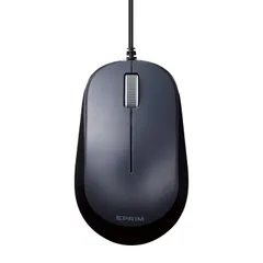 【特価商品】エレコム マウス 有線 Mサイズ 3ボタン BlueLED EPRIM ブラック M-Y8UBXBKのサムネイル