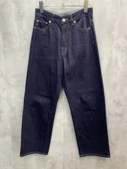 美品 YECCA VECCA イェッカヴェッカ ルーズ ストレート デニム パンツ sizeS/ダークインディゴ ■■ レディースのサムネイル