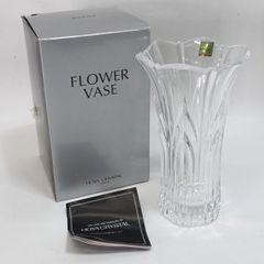 HOYA CRYSTAL ホヤ クリスタルガラス 花瓶 フラワーベース 箱付き