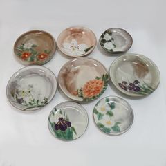 清水焼 京焼 陶葊 陶あん 銀彩 小皿 銘々皿 - メルカリ