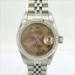 ROLEX / ロレックス ◆デイトジャスト レディース ピンク ローマン 腕時計 ジュビリー 79174 【レディース/ガールズ/LADY/女性/婦人】【腕時計/うでとけい/ウォッチ/Watch】 【自動巻】 ブランド【中古】 のサムネイル