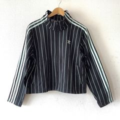 アディダス デニム ジャージ ジャケット トレフォイル 2XOT ストライプ 