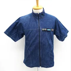 KAVU / カブー ◆半袖デニムシャツ/ジップアップ/インディゴ/M 19820870 【メンズ/MEN/男性/ボーイズ/紳士】 メンズファッション【中古】 のサムネイル