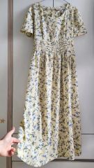 極美品✨フォクシー ドロップドウエストピンタックドレス ワンピース 