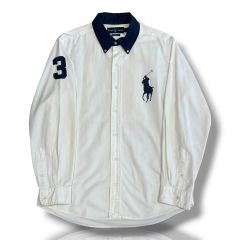 ポロラルフローレン クラシックフィット メンズ ポロシャツ XL LL 白 