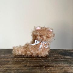 とけそうな、ねこ ( オセロみみの子 ) Cora 猫 ぬいぐるみ 作家