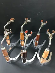サイフォンコーヒー器具 まとめ売り 木製台 ガラス球 ホルダー 現状品