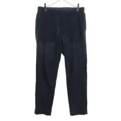 美品 green label relaxing グリーンレーベルリラクシング テーパードパンツ XL ネイビー系 メンズ 古着のサムネイル