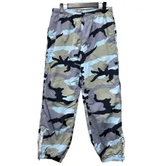 SUPREME シュプリーム 18SS Warm Up Pant Blue Camo ナイロン ウォームアップ パンツ ブルーカモ サイズ M 正規品 / 41190のサムネイル
