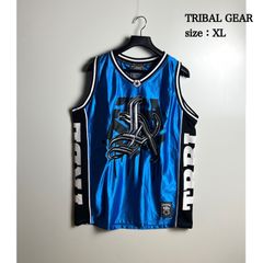 トライバルギア フットボールシャツ ゲームシャツ 刺繍 メッシュXL 美品】TRIBAL GEAR アメフト ゲームシャツ L トライバルギア - メルカリ