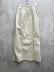 新品 YEVS イーブス フェイクレザー ロング スカート sizeF/アイボリー ■◇レディースのサムネイル