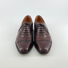 廃盤✨ジョンロブ✨バロス 2998ラスト 8.5E Uチップ ドレスシューズ 黒