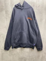 PENFIELD ペンフィールド モノマート 別注 カレッジロゴ刺繍 ビッグシルエットパーカー 裏起毛 sizeL/ネイビー  ◆■メンズのサムネイル