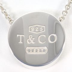 希少・美品】ティファニー 1837 コンケーブ サークル ネックレス