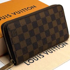 ルイヴィトン ダミエ ジッピーウォレット 長財布 ラウンドファスナー