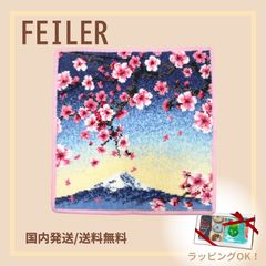 モネ 睡蓮のとき モネ展限定 FEILER（フェイラー） ハンカチ ピンク