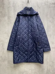 LAVENHAM ラベンハム キルティング コート size38/ネイビー ◆■レディースのサムネイル