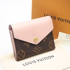 新型•美品】ルイヴィトン☆ポルトフォイユ ゾエ モノグラム ローズバレ