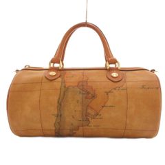 美品✨PRIMA CLASSE プリマクラッセ 地図柄 ボストンバッグ トラベル