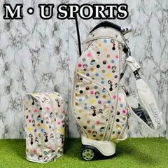 【美品】エムユースポーツ カート式 キャスター付 キャディバッグのサムネイル