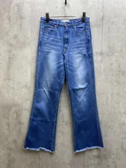 simplicite シンプリシテェ フレア デニムパンツ sizeM/青  ■■レディースのサムネイル