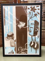 畦地梅太郎 あとえりう 山を行く 1973年 木版画 - メルカリ