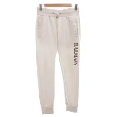 バルマン BALMAIN ジョガーパンツ イージー ゴムウエスト ロゴ プリント S グレー /FF ■GY62のサムネイル