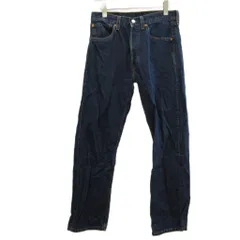 リーバイス Levi's ジーンズ W31 インディゴ 無地 フルレングス ボタンフライ /SH ■ECD004のサムネイル