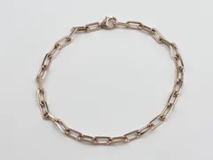 Cartier カルティエ サントス ドゥ カルティエ ブレスレット チェーン スモールモデル ブレス 750 K18 ピンクゴールド 2025年10月購入 B6090400 新品仕上げのサムネイル