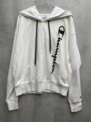 Champion チャンピオン プルオーバー パーカー sizeXL/白 ◇■メンズ