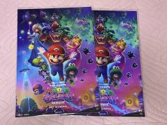 レトロ品。スーパーマリオ！2枚セット クロガネ特大ポスター 非売品