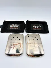 ZIPPO/ジッポー ハンディウォーマー オイルカイロ 2個セット まとめ シルバー ヴィンテージ アンティーク キャンプ ウィンタースポーツ 雑貨 FC-snf017のサムネイル