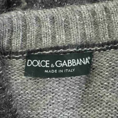 ドルチェ&ガッバーナ ドルガバ DOLCE&GABBANA ニット セーター 長袖 星柄 グレー /AN71のサムネイル